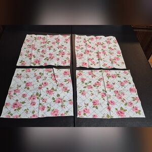 Floral Patterned Napkins